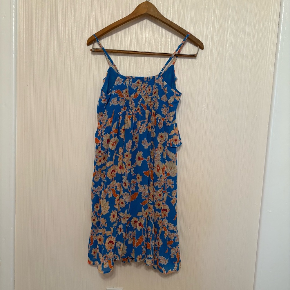 Jessica Simpson Blue Floral Mini Dress - Picture 2 of 6